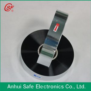 Al/zn metallized film for capacitor use 